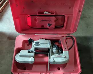 Milwaukee Heavy Duty Corded Band Saw Model 6230, In Hard Sided Case, Powers On 