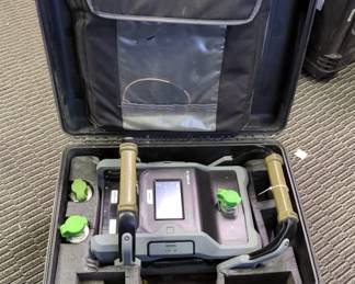 Kaelus PIM Gear PIM Tester, Model IPA 1990 A, Including PIM Calibrators, In Rolling Hard Case 