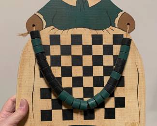 Vintage Black Americana cutting board
