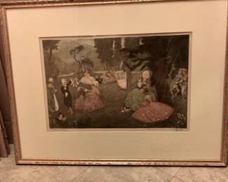 Fine quality vintage print