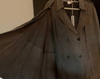Never worn genuine suede vest w cape from Nordstrom