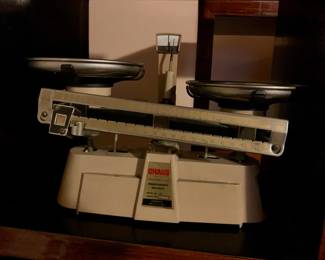 Ohaus scale