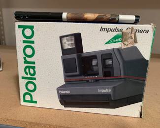 Vintage Polaroid camera