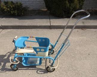 Mid Century Murray-Go-Round Taylor Tot Stroller Walker!