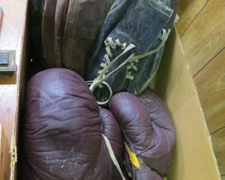 Antique Boxing Box Lots!