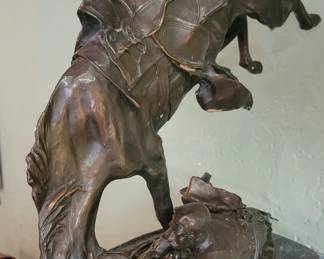 Bronze Western Statue