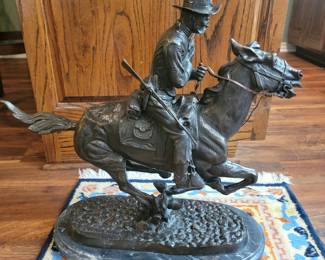 Bronze Western Statue