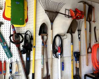 yard and garden tools