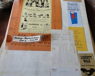 Tons of old memorabilia