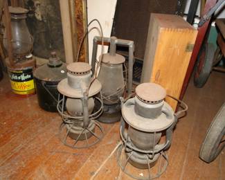 Railroad and other lanterns