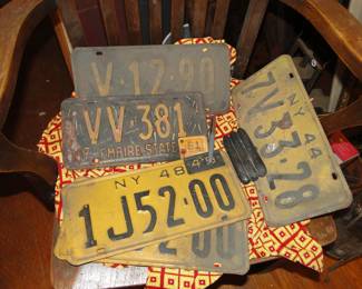 License plates