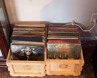 Vinyl Records - mostly 60's - 80's rock