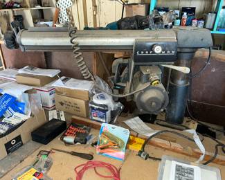 Vintage Craftsman radial arm saw