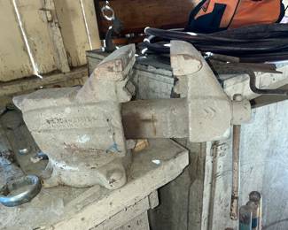large bench vice