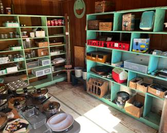 Great items in the first shed