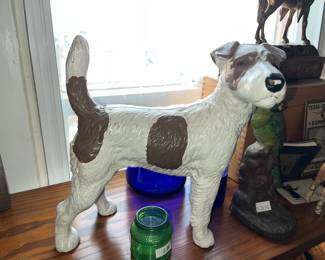Another cast iron dog