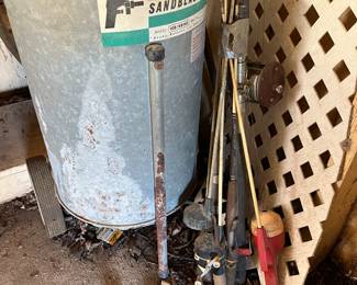 Sandblaster and more rods