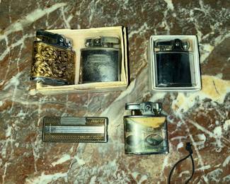 Vintage cigarette lighters