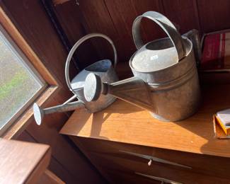 watering cans