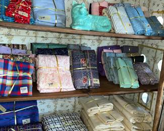full of nice fabric