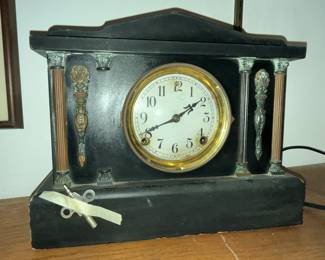 Antique Sessions mantle clock