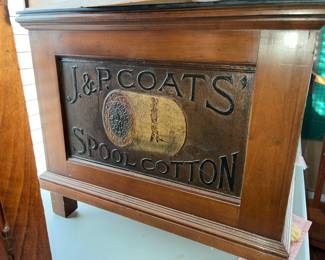 The back side of the spool cabinet. This is fabulous!