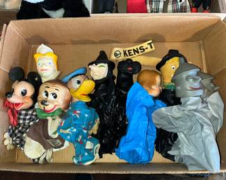 Wizard of Oz & Disney Hand puppets