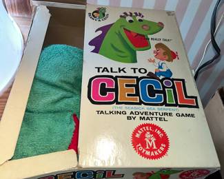 1960's Mattel "Talk to Cecil"