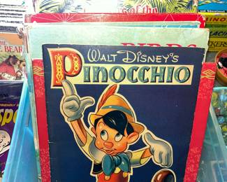 1939 Pinnochio coloring book