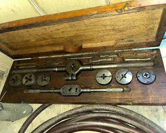 Very old Green River tap & die set