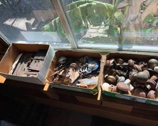 old doorknobs and door locks