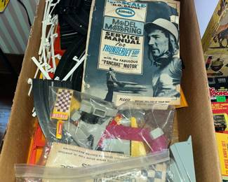 1960's Aurora HO scale race set