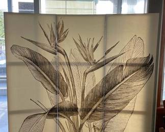 Fern Print On Canvas