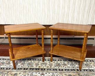 A Pair Of End Tables