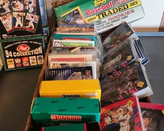 More baseball cards, some unopened