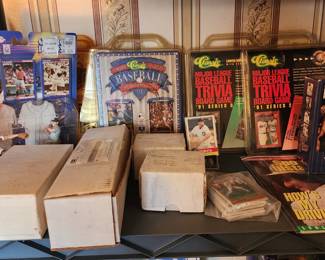 More baseball cards and collectibles