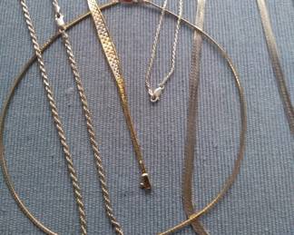 More sterling/gold-plated jewelry