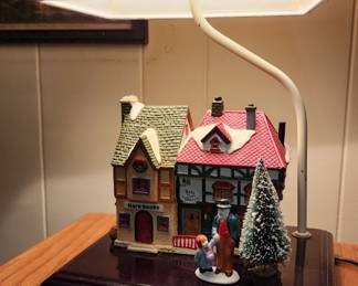 Christmas Village Lamp