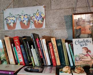 Nice variety of books