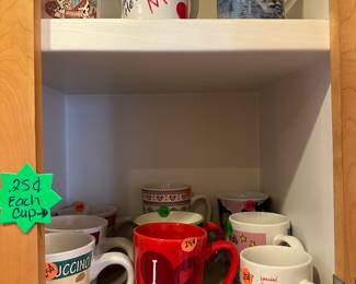 Coffee Mugs $.25