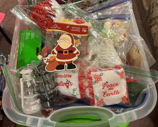 Christmas Items $.25 each 