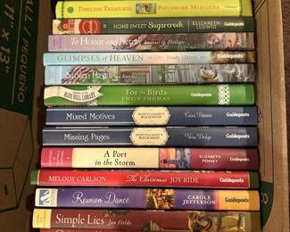 Books $.25 each 