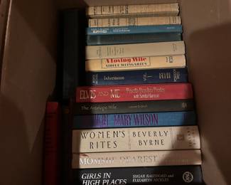 Books $.25 each 