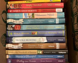 Books $.25 each 