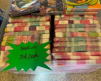 Napkins $.25