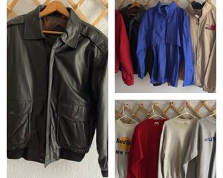 Mens Medium Jackets Shirts