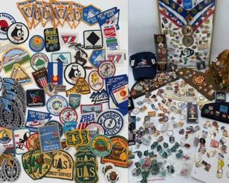 Collector Pin And Patch Variety