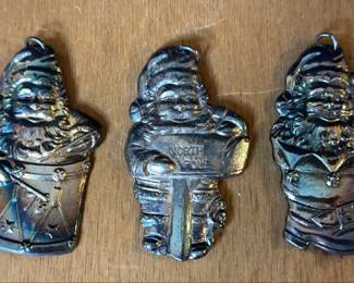 Vintage International Silver Silverplated Ornament Trio