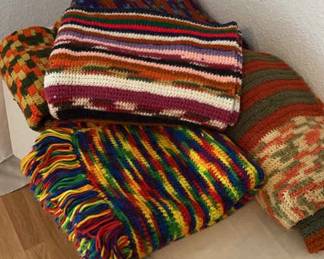 Hand Crochet Throws