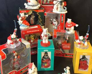 Coca Cola Bears, Penguins, And More